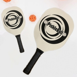 New Pickleball Racket Outdoor Thickened Solid Wood Adult and Children Fitness Sports Extended Board Badminton Racket Table Tennis Badminton