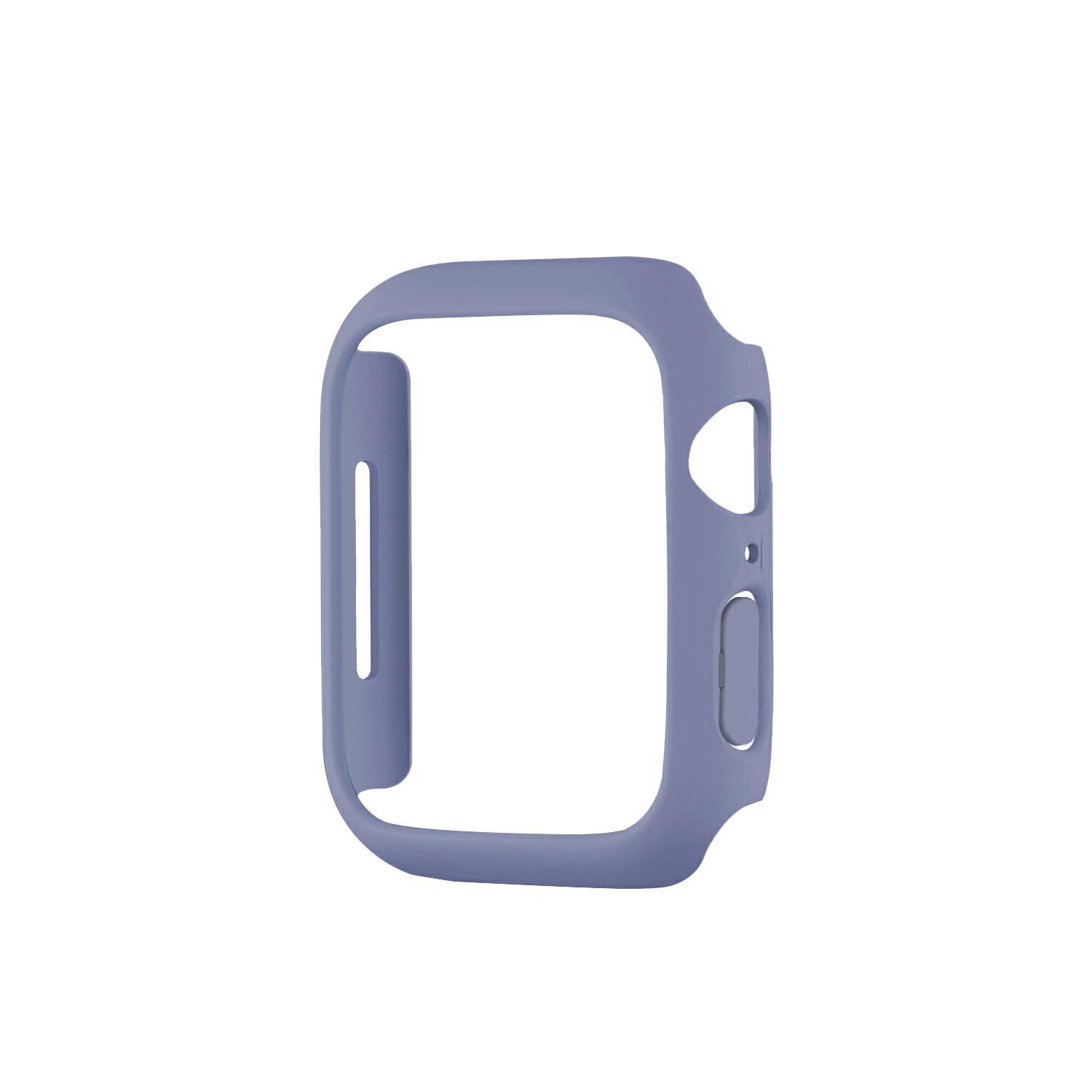 Adecuado para Apple Watch protector Shell medio paquete PC marco Apple Watch caso hueco iwatch cubierta protectora al por mayor