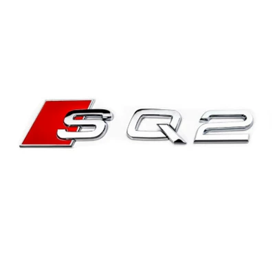 Car logo: SQ6 SQ7 SQ8 car displacement - sq2-bright-silver