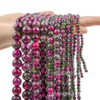 Organic crystal with amethyst, agate round beads, accessory