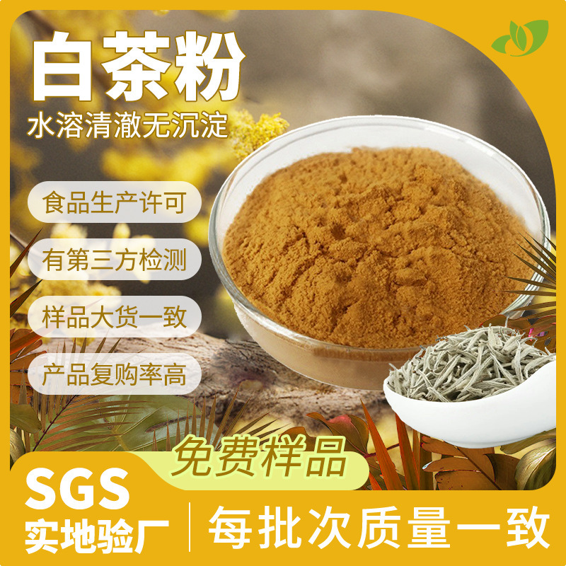 Factory Direct Supply of White Tea Powder, Customizable Cold-Melting Instant Tea Powder, Ready-To-Ship Functional Tea Drink Raw Material, White Tea Extract Factory Direct Supply of White Tea Powder, Customizable Cold-Melting Instant Tea Powder, Ready-To-Ship Functional Tea Drink Raw Material, White Tea Extract