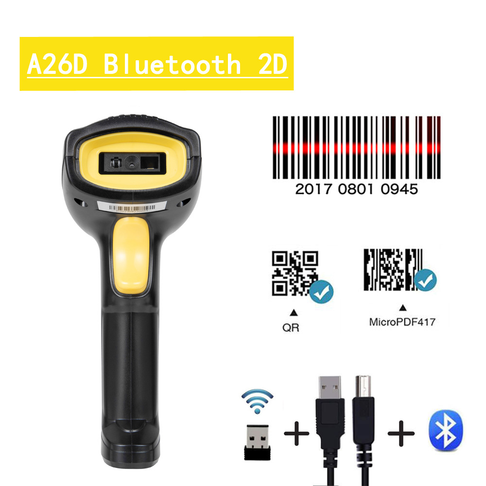 A26D Bluetooth 2D (support one-dimensional)