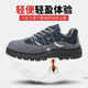 Labor Protection Shoes, Men's Work Shoes, Summer Breathable, Deodorant, Steel Toe, Steel Plate, Anti-Smash, Anti-Puncture, Construction Site Old Protection, Lightweight