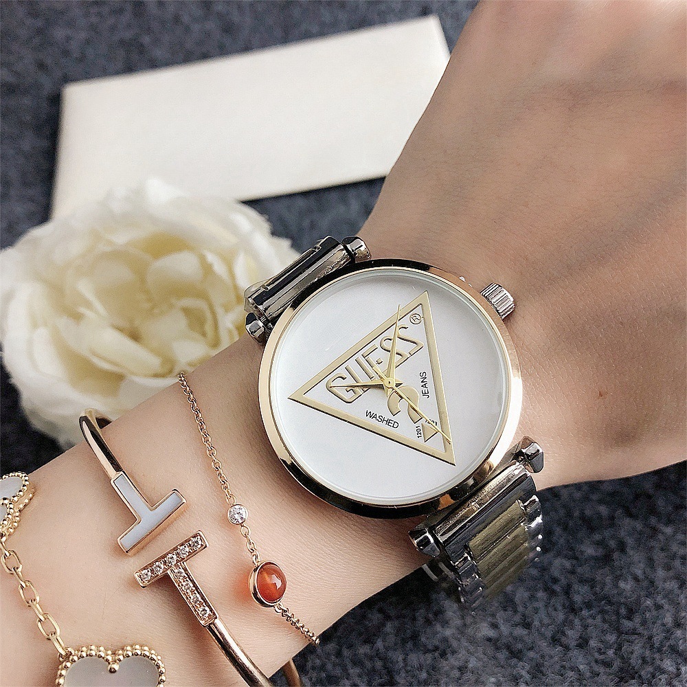 Men's Watch One Piece Wholesale Quartz Watch Steel Band Alloy Student Sports Watch Simple Cross-Border Casual Men's Watch