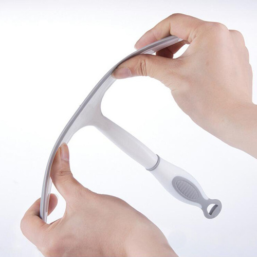 Soft glue glass wiper, multi-purpose anti-slip handle glass scraper, hanging window tile cleaning scraper
