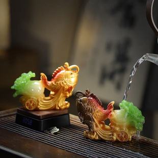 Color-Changing Tea Pet When Exposed to Water, Tea Art Ornaments for Home Office Decoration, Tea Table, Tea Table Accessories