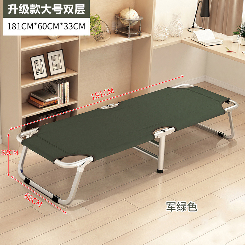 折り畳みシングルベッド家庭用折り畳みテーブルオフィス昼休みベッド成人簡易補強ベッド折り畳み工場クロスボーダー卸売り|undefined
