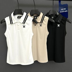 25 New Summer Golf Clothing Women's T-Shirt Short-Sleeved Sports Quick-Drying Breathable Slim Stretch Golf Jersey