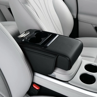 Armrest box pad, Multifunctional Storage Car Water Cup