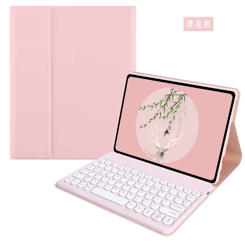 Suitable for Oneplus Pad3 13.2inch Bluetooth Keyboard Protective Cover Lenovo/Oppo Round Cap Keyboard Tablet Cover
