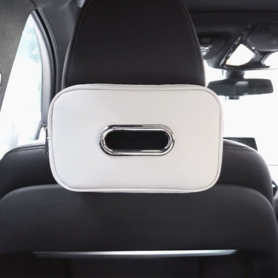 bow tie car tissue box, Car tissue box/set - one-pack-single-white-tissue-box