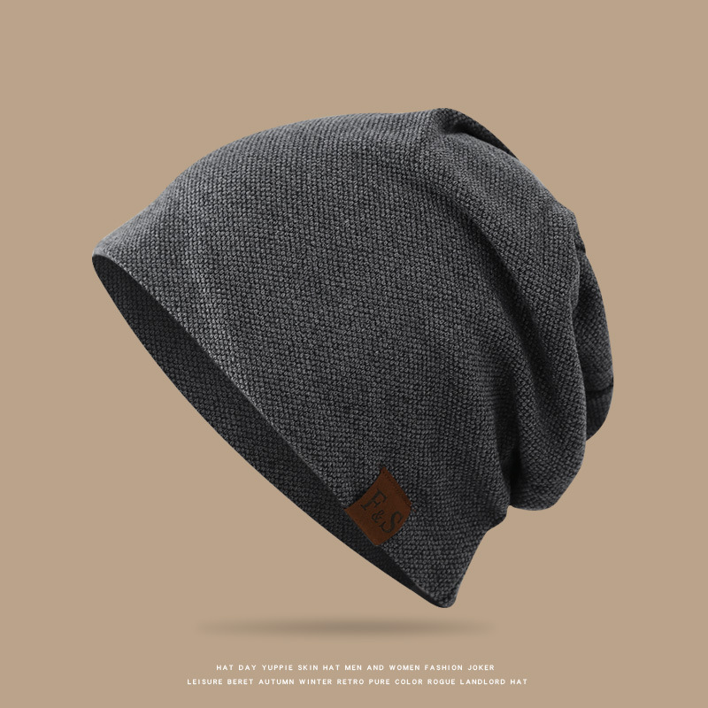 Sombreros de punto transfronterizos, sombreros de pila, sombreros casuales sueltos, sombreros de dormir de piel FS, sombreros de invierno, bolsos de mujer, sombreros de mes