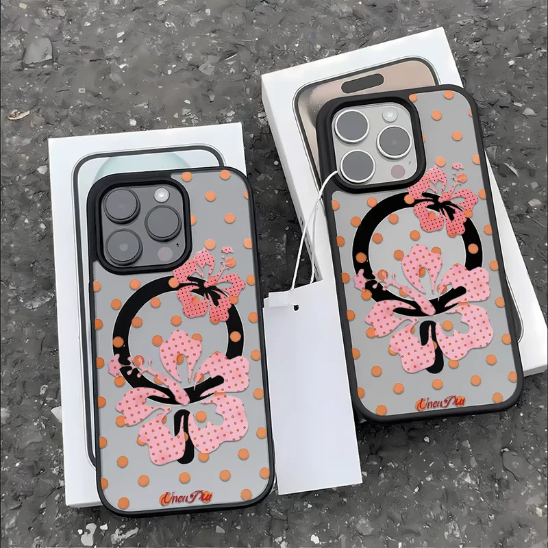 Чехол для iPhone (15–17 Pro Max) фуксия матовый, защита от падений