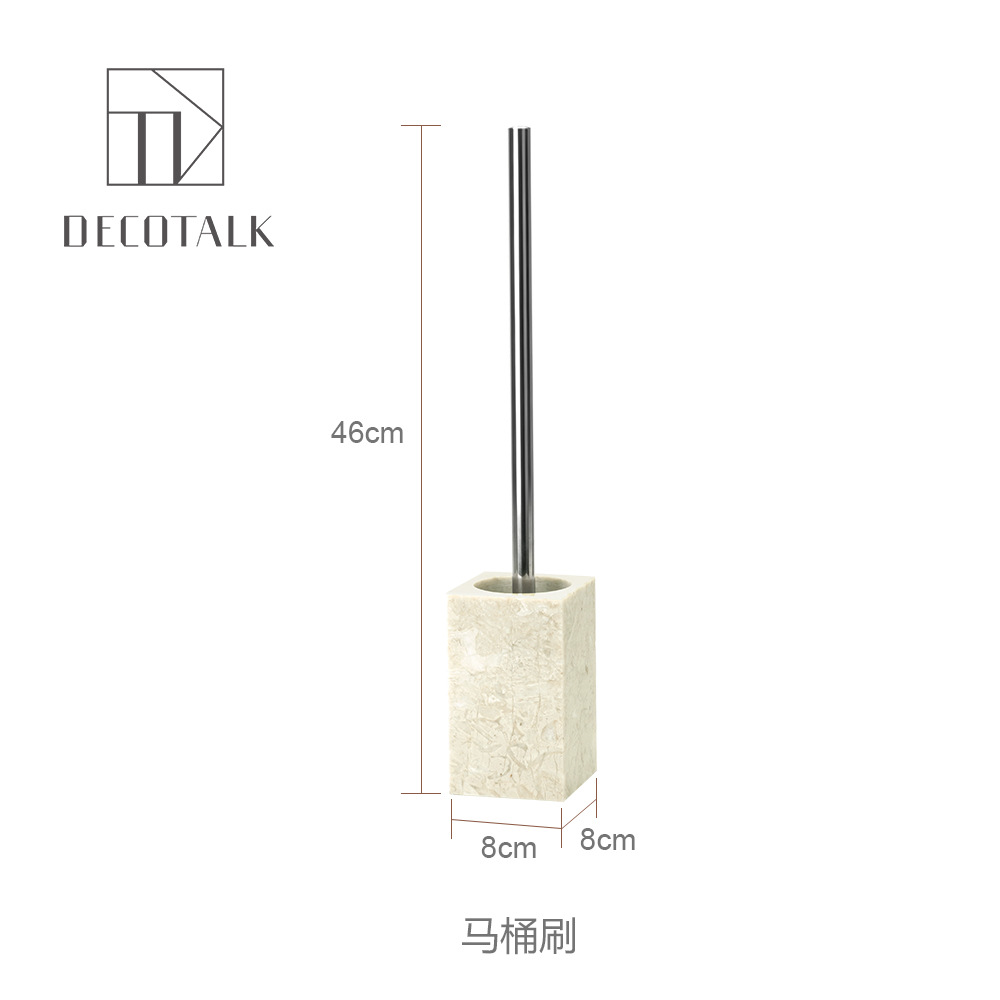 Cepillo de inodoro cuadrado