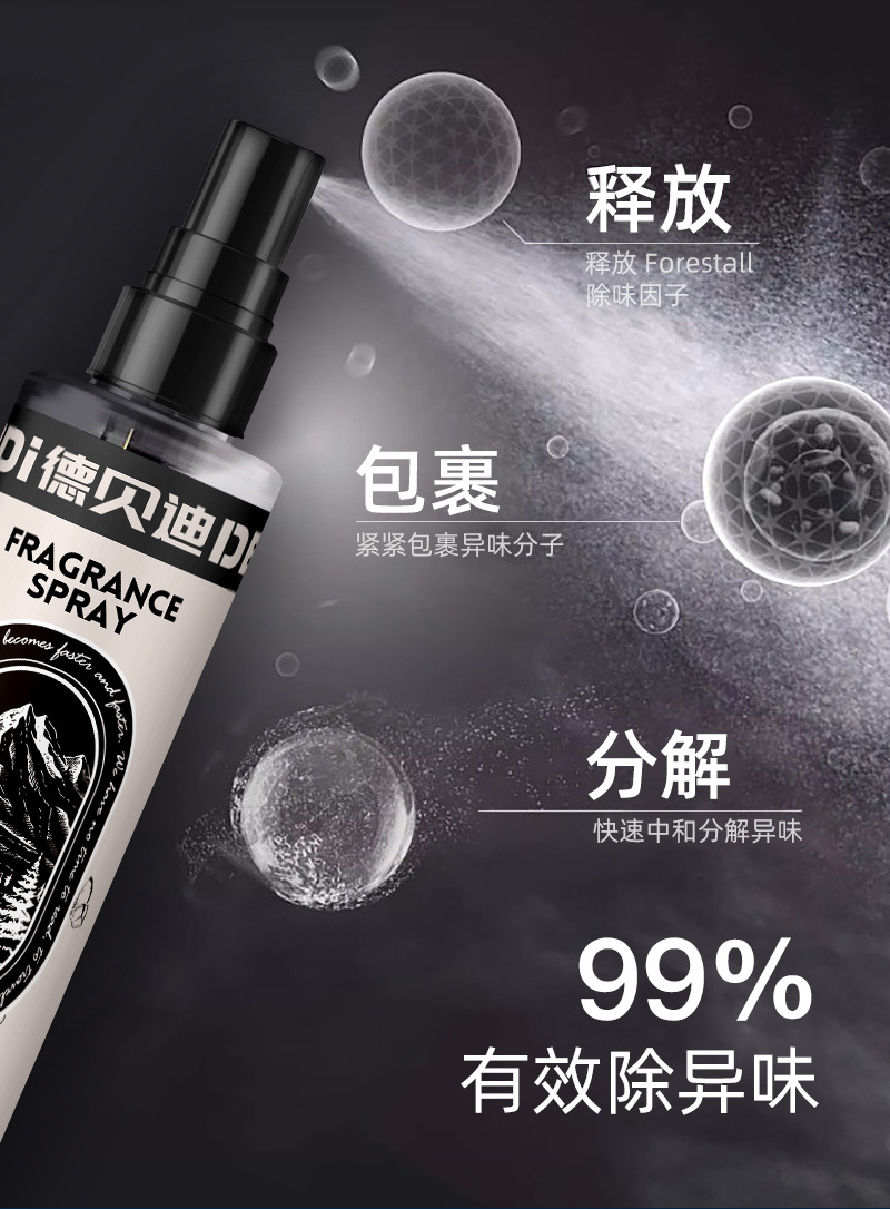 [Concentrated stock solution] Debedi car deodorant car fragrance fragrance deodorant spray car air conditioner odor