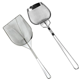 烹饪勺铲;网漏、油格;烧烤叉、签