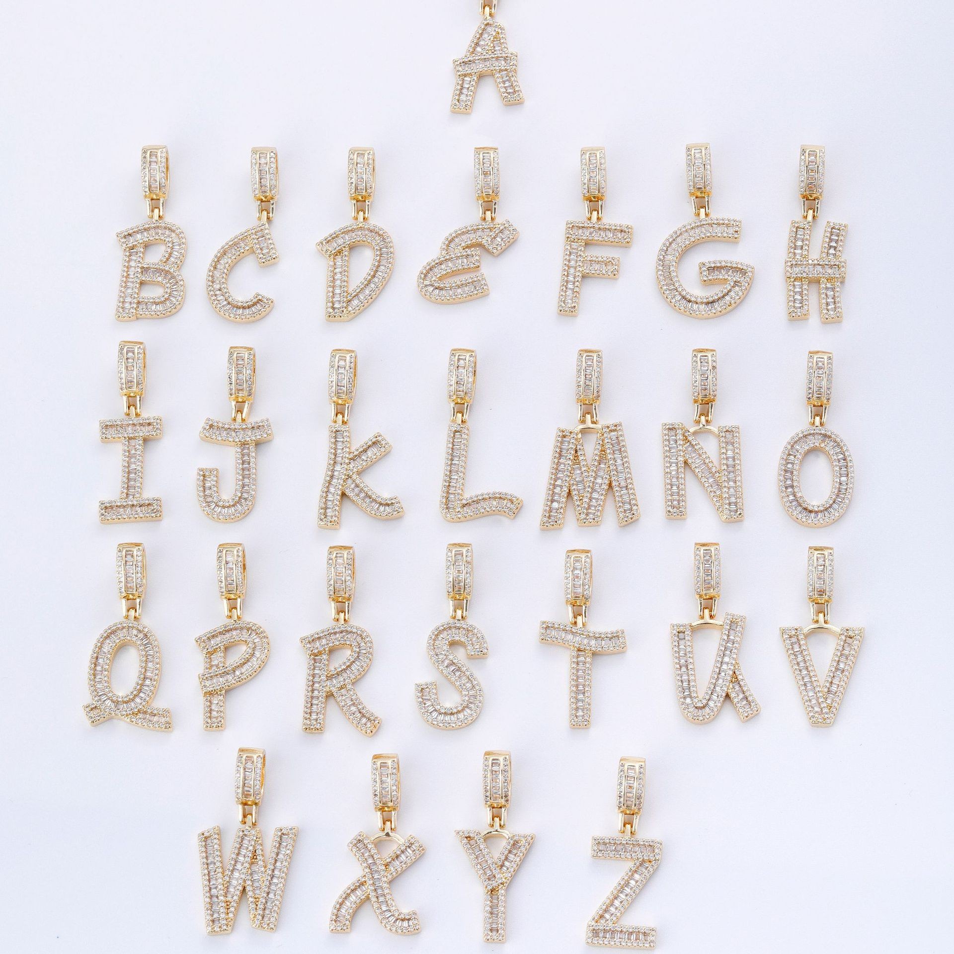 necklace with letters