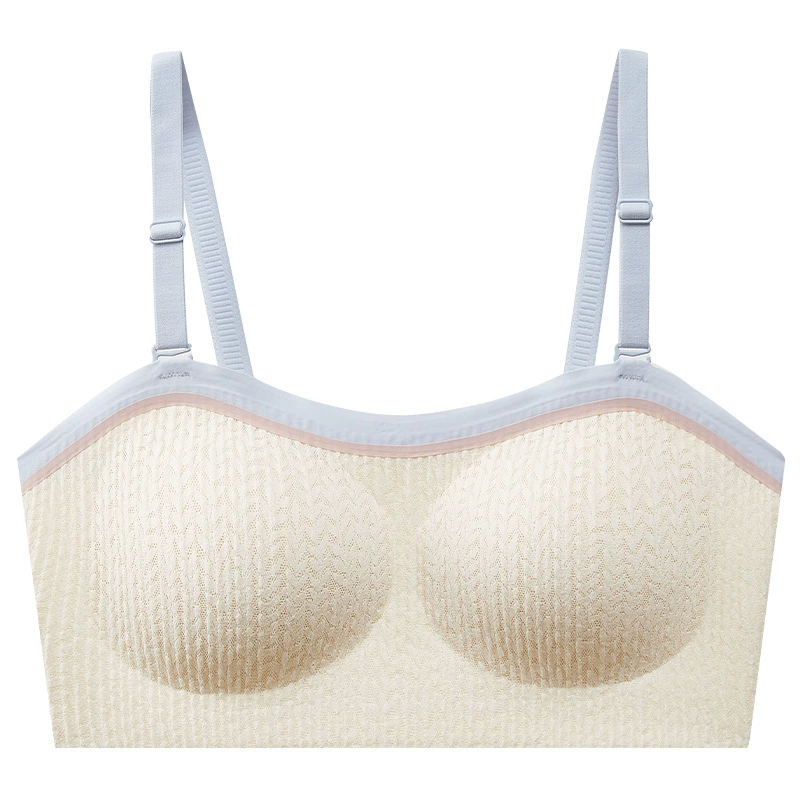 Breathable thin underwear, push up bra, bra top, square neckline