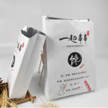 一次性烧烤袋外卖打包保温锡纸袋防油纸袋烤串炸鸡铝箔袋可加LOGO