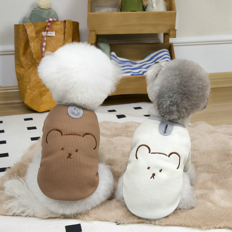 Pet clothing dog clothes spring and summer new Teddy dog ​​pet…