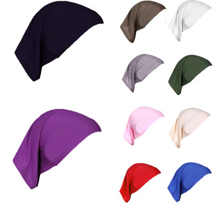 Modal Monochrome Cylinder Cap Base Cap Small Cap Elastic Solid Mercerized Cotton Bandage Soft Women Multicolor Cap