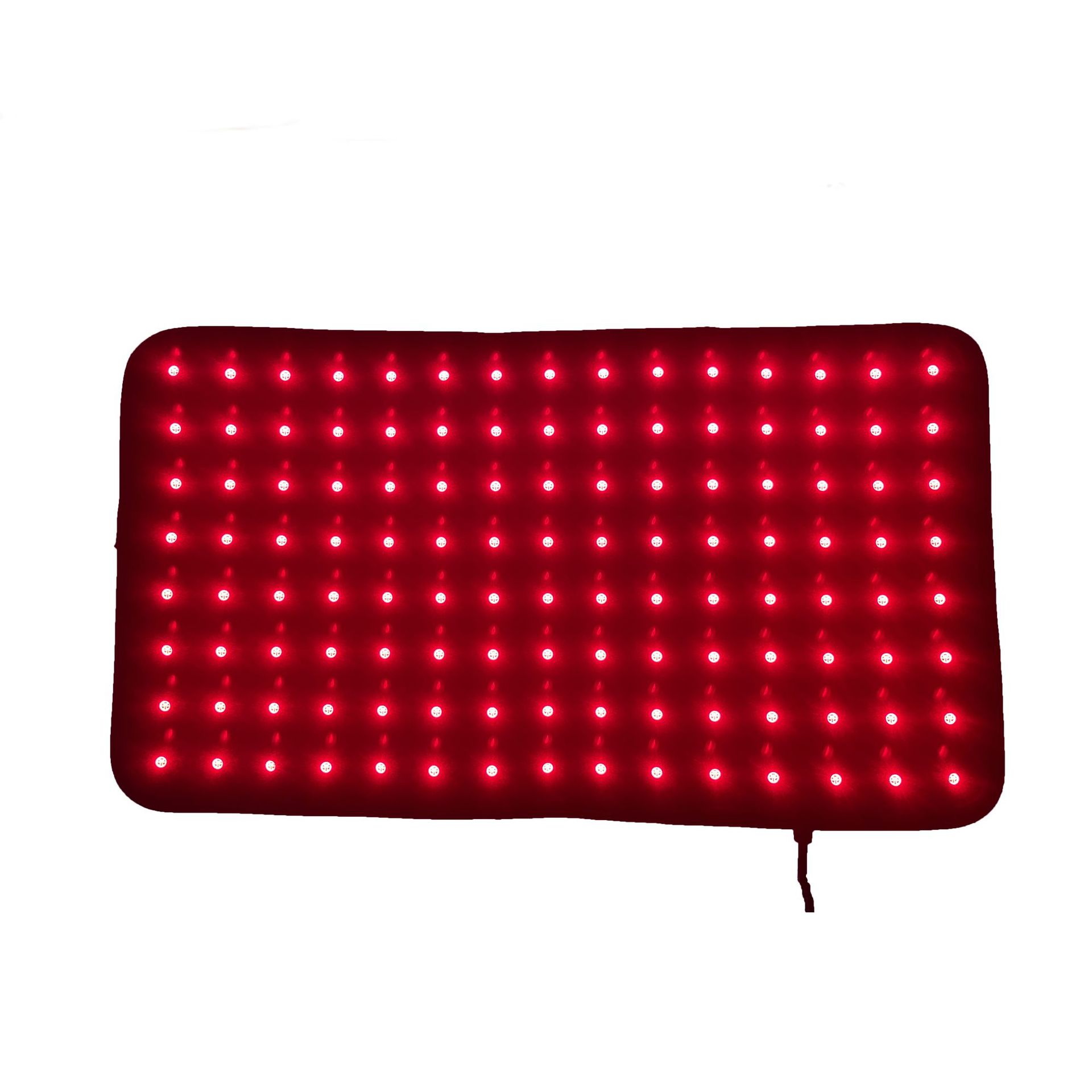 跨境专供LED红光腰带红外光疗暖宫护腰脉冲热敷按摩红光理疗腰带