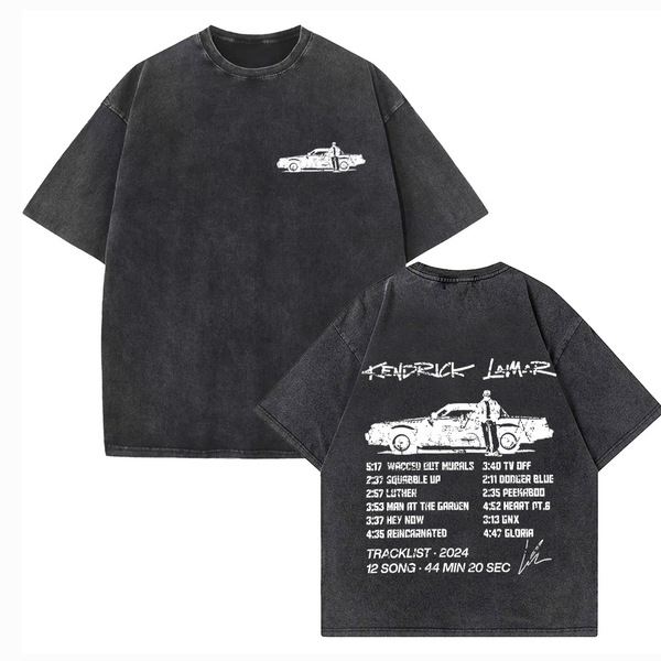 Retro washed old cotton short-sleeved T-shirt men's summer A