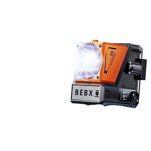 2024 Portable Waist Fan Cooling Gadget for Hot Work Outdoor Welding Construction Site Charging Small Fan