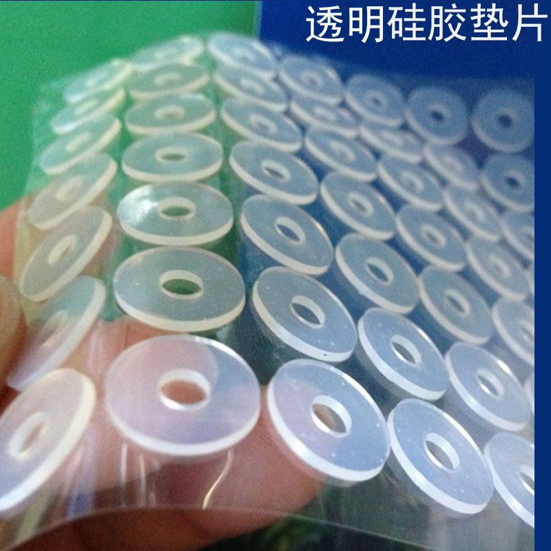 Die-Cut Custom Food-Grade Silicone Gaskets, Sealing Anti-Slip Eco-Friendly Rubber Silicone Foot Pads, High-Temperature Resistant Silicone Gaskets