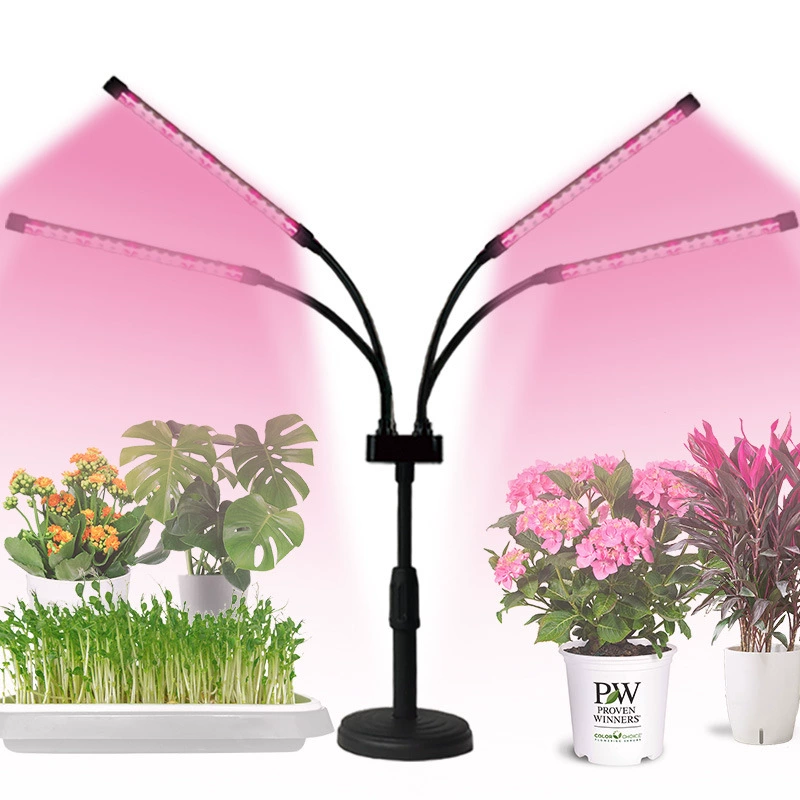 Светодиодный настольный светильник для растений имитирует солнечный свет для зеленых растений, суккулентов, цветов, трав, дополнительный свет для роста рассады в помещении.
