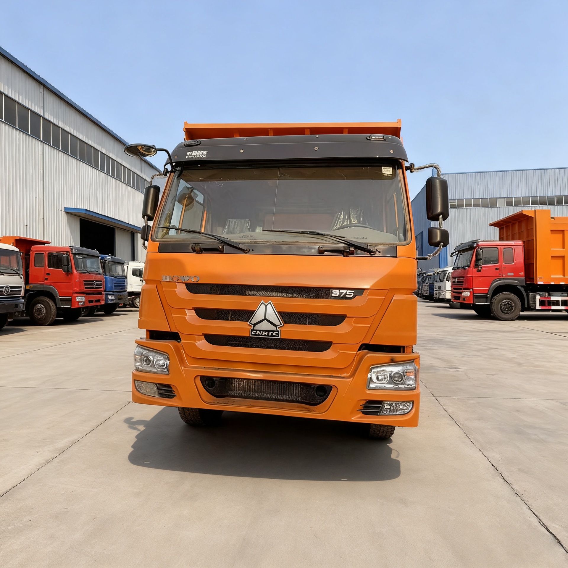 Supply Central Asia Africa China Sinotruk Howo Dump Truck 6×4 Construction Dump Truck
