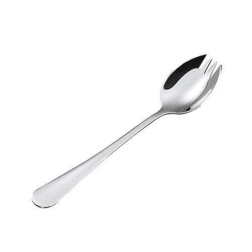 Stainless steel household tableware instant noodle fork and spoon all in one creative fork and spoon dessert spoon fruit salad spoon wholesale