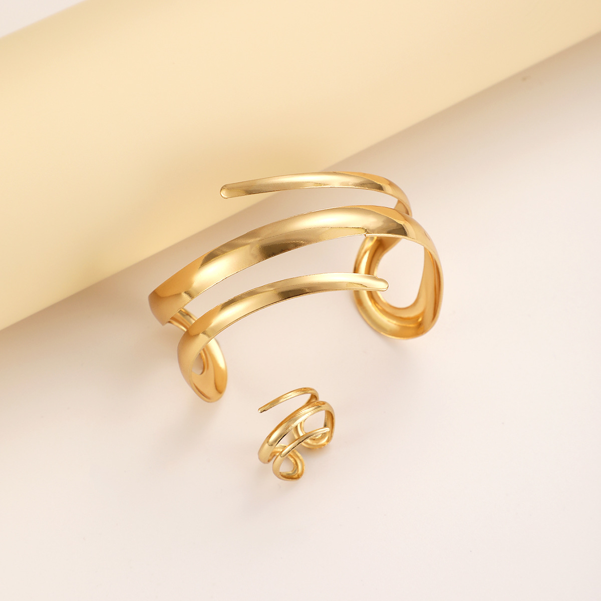 Minimalist Stackable Ring Set With Cubic Zirconia For Women_voghion.com