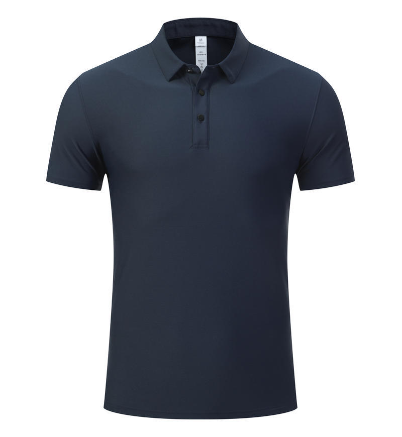 Verano de 2025 nuevo deporte ocio polo de manga corta para mujeres y hombres collar clásico versátil seco rápido transpirable se puede imprimir