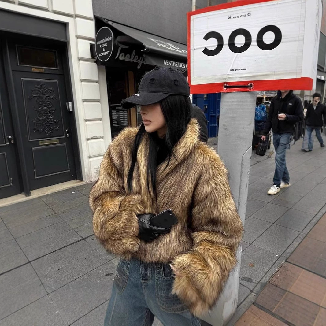 Amazon Европа и США трансграничные осенние и зимние новые кожаные пальто