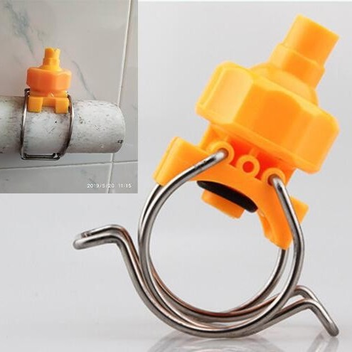 龙口市夹扣万向塑料喷嘴厂家  淋雨前处理喷头现货长期供应