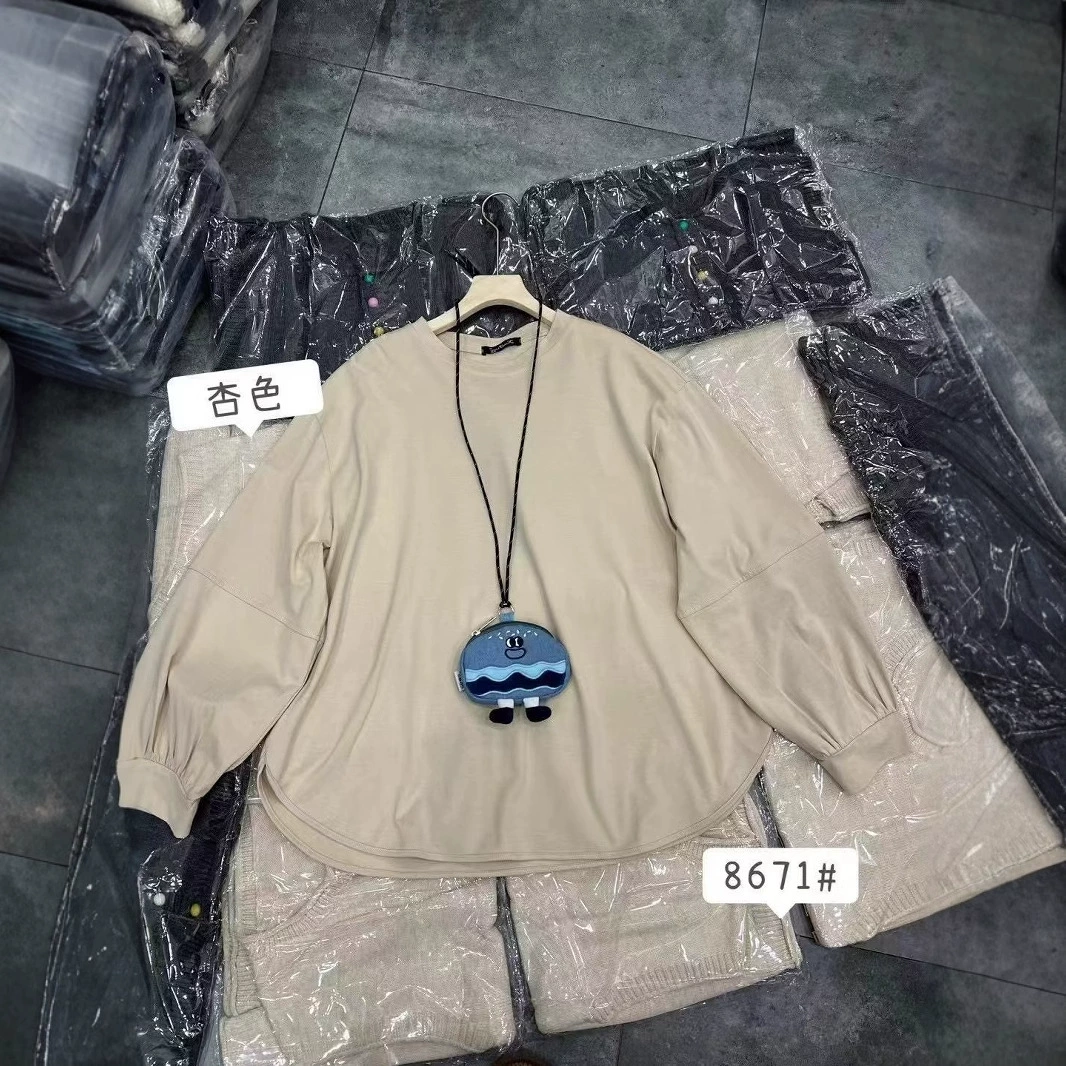 Модная одежда для беременных корейская версия повседневного хлопка с круглым вырезом пуловер для беременных с длинными рукавами футболка новая весна дикая тонкая