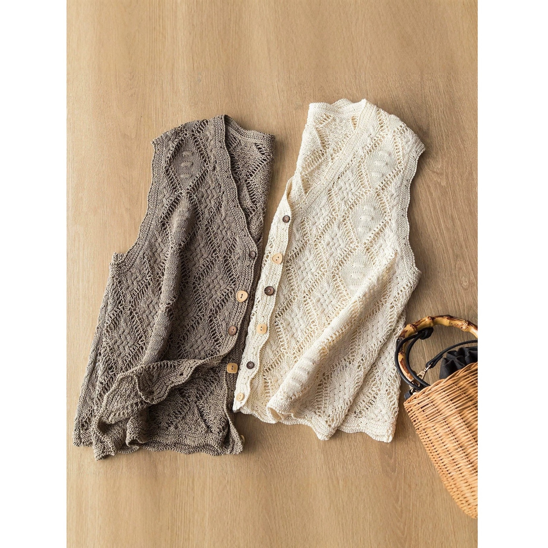 Summer thin cardigan sleevless
