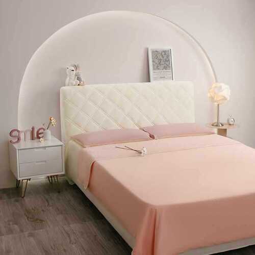 Wholesale Thick Full Cover Bed Skirt with Fleece Padding Wooden Bed Headboard Dustproof Cover Elastic Soft Package Universal for All Seasons 