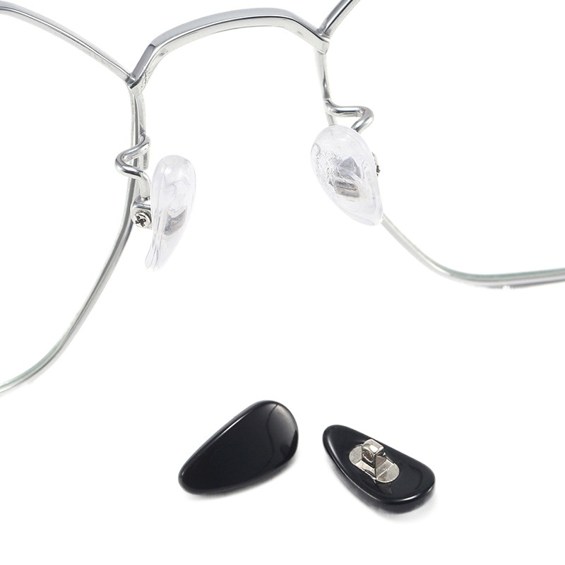 Imitation Jade Nose Pad Elevated Glasses Nose Pad Nose Pad for Men's and Women's Nearsighted Glasses Frame Sunglasses Accessories Screw Nose Pad