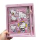 Cartoon Sanrio Notebook Stationery suit Gift Box Kulomi A5 Classified Coil Book with Pen Stilwell