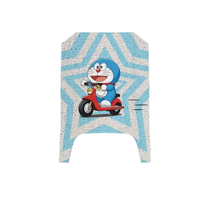 Electric vehicle foot mat Foot Pad Battery Vehicle Pvc - cycling-tinker-bell-ninebot-m5-exclusive-free-velcro-straps