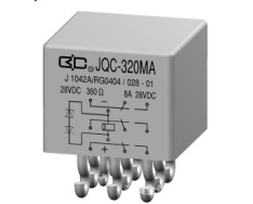 JQC-320MA 型超小型强功率密封直流电磁继电器