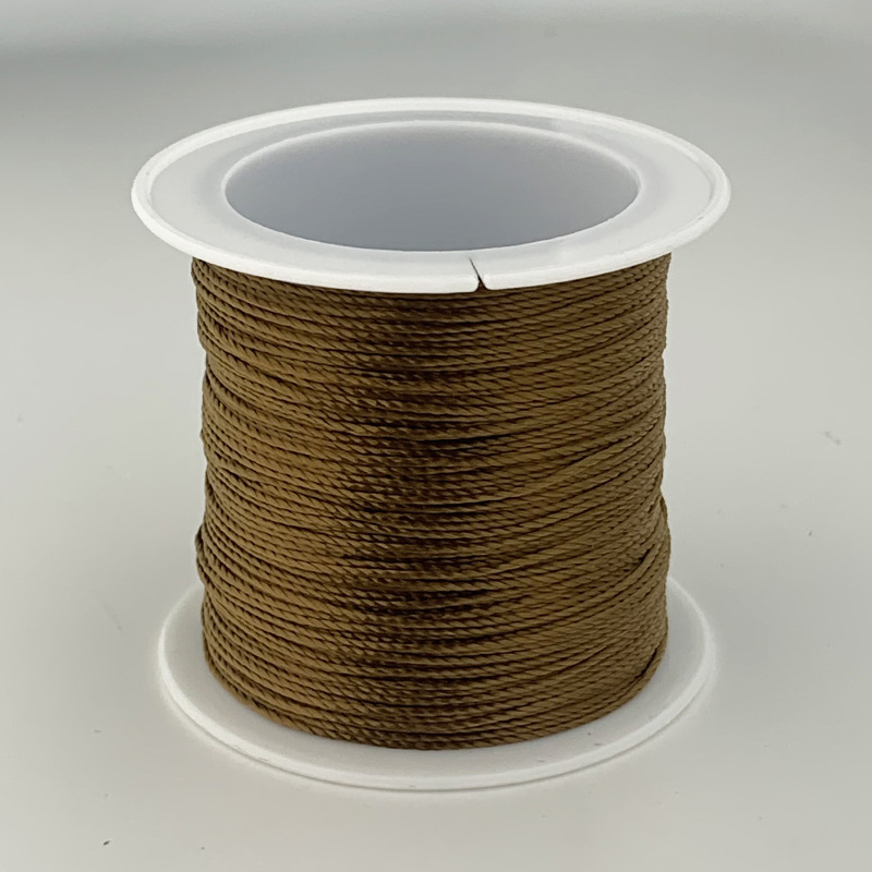 12 hilos de alambre trenzado hilo rojo hilo de color Morandi cuerda trenzada collar cuerda cuerda trenzada a mano material de bricolaje