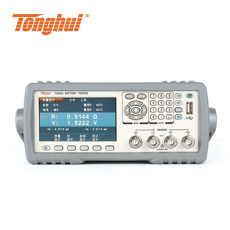 Tonghui TH2523 тестер батареи внутреннего сопротивления TH2523A сопротивление батареи переменного тока тестер низкого сопротивления