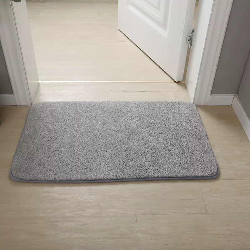 跨境簇绒卫生间浴室地毯地垫进门入户门垫门口脚垫浴室垫吸水垫子