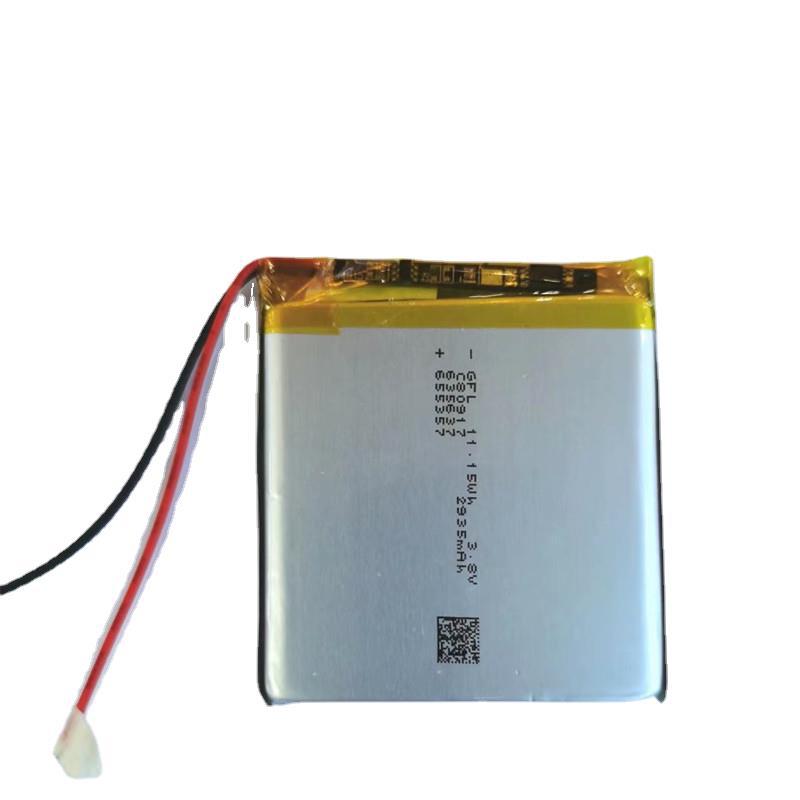 655357聚合物锂电池2930MAH 3.8V手机内置电池医疗产品监控设备