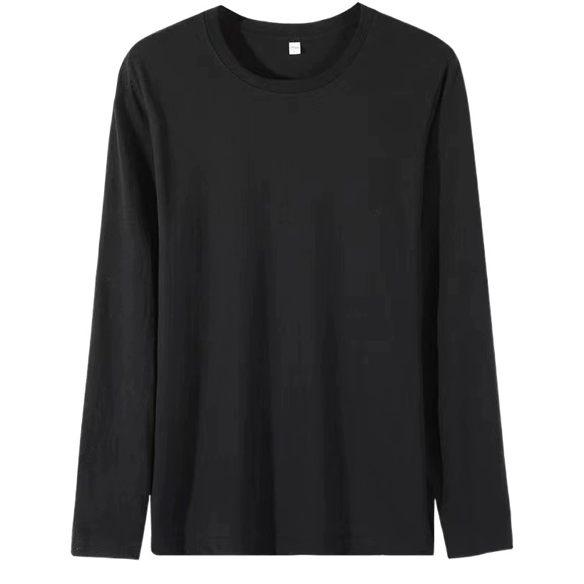 Зимняя в наличии Влагоотводящая однотонная Молодежная приталенная хлопковая Повседневная белая Обычная Базовая рубашка без капюшона