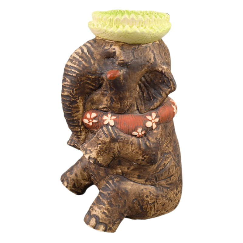 Taza de agua estilo tiki, taza para cócteles hawaianos, taza creativa estilo tiki zombie, taza de licor de cerámica, linda y divertida, de gran capacidad