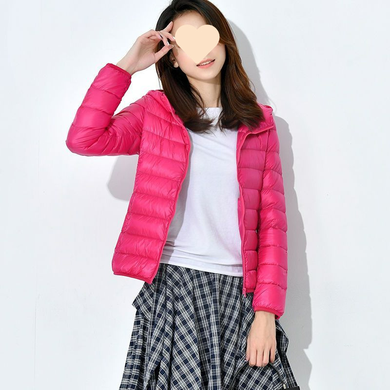 로즈 레드(후드 있음)